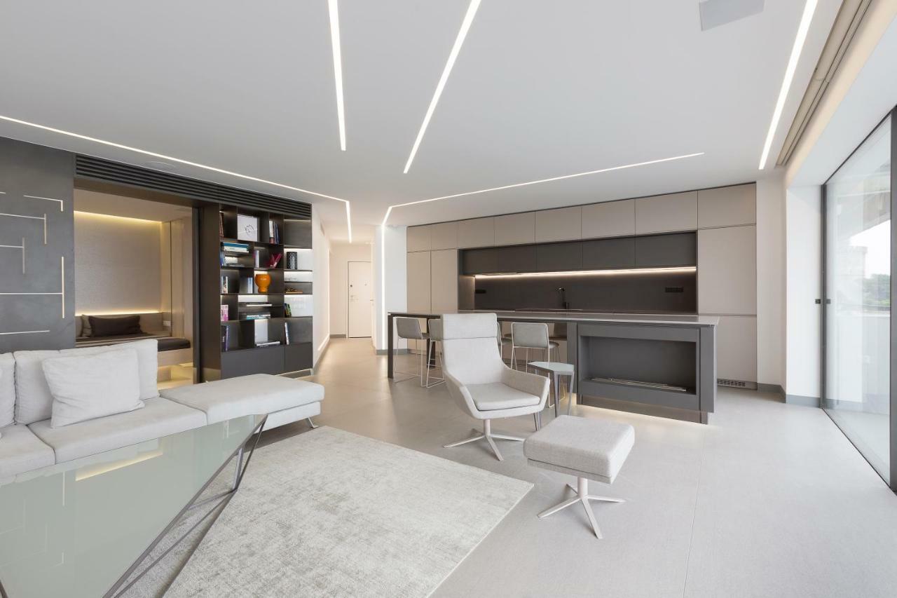 Infinity Sea View Apartment Tesalonika Bagian luar foto